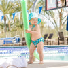 Reusable Baby Swim Diaper & Sun Hat Set - Mermaid