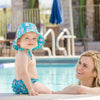 Reusable Baby Swim Diaper & Sun Hat Set - Mermaid