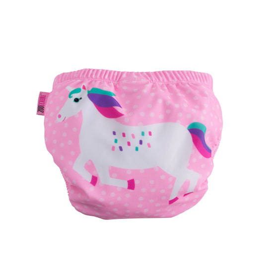 Knit Swim Diaper (2 Pc Set) - Unicorn - My Little Thieves