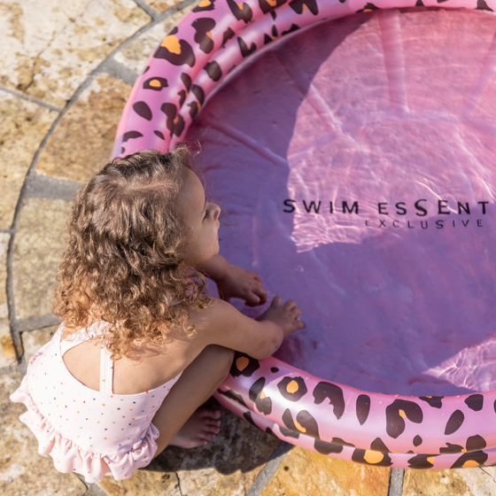 Rose Gold Leopard Printed Children's Pool 100 cm