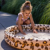 Beige Leopard Printed Children's Pool 100 cm