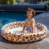 Beige Leopard Printed Children's Pool 100 cm