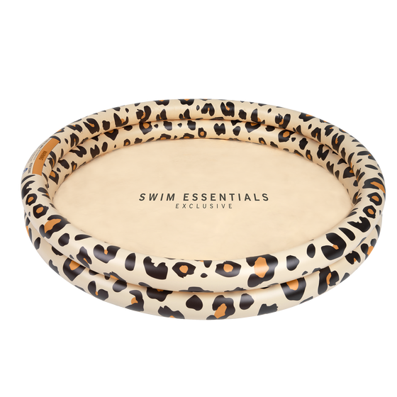 Beige Leopard Printed Children's Pool 100 cm