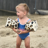 Beige Leopard Inflatable Armbands - 0-2 years