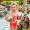 Beige Leopard Inflatable Armbands - 0-2 years