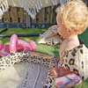 Beige Leopard Inflatable Armbands - 0-2 years