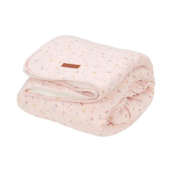 Cot Blanket Little Pink Flowers - My Little Thieves