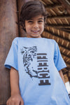 Tiger Blue T Shirt