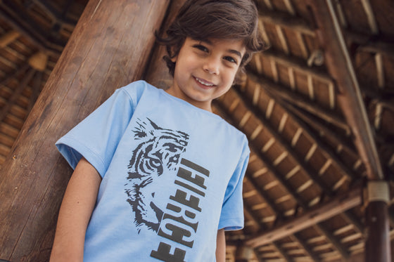 Tiger Blue T Shirt