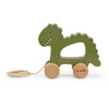 Wooden Pull Along Toy - Mr. Dino - My Little Thieves