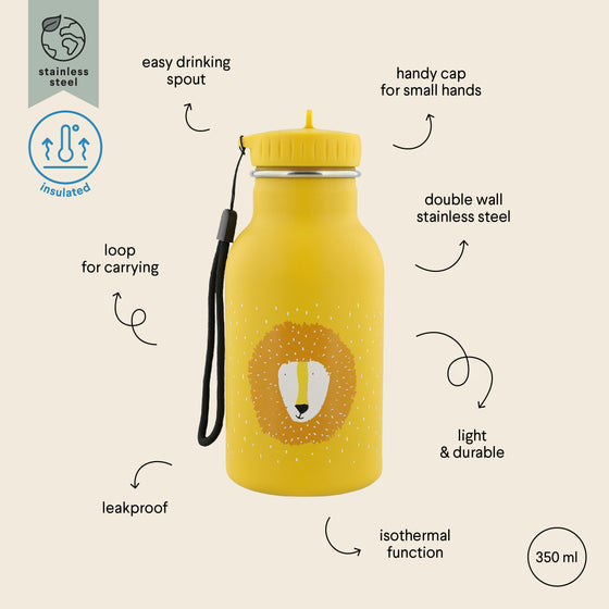 Insulated Water Bottle 350ml - Mr. Lion