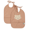 Waterproof Bib 2-Pack - Mrs. Cat