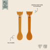 Silicone Spoon 2-pack - Mr. Fox