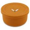 Silicone Snack Box with Lid - Mr. Fox