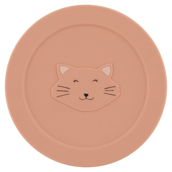 Silicone Snack Box with Lid - Mrs. Cat