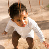 Blue White Striped Baby  Boy Swimsuit