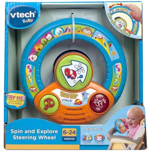 Spin and Explore Steering Wheel - My Little Thieves