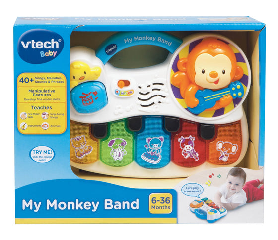 Baby My Monkey Band Toy - My Little Thieves