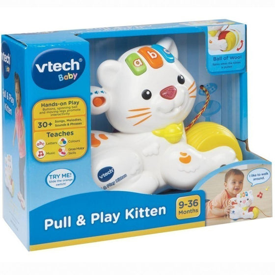 PULL & PLAY KITTEN TOY - My Little Thieves