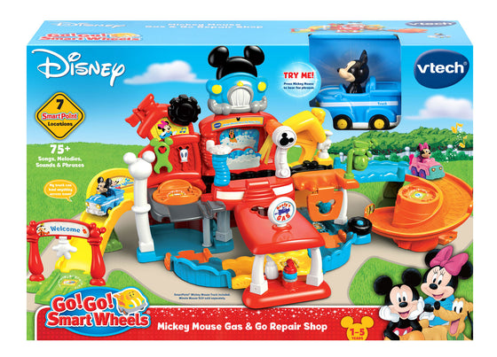 Go! Go! Smart Wheels® - Disney Mickey Mouse Gas & Go Repair Shop - My Little Thieves