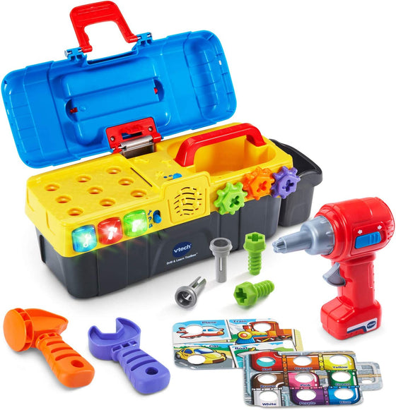 Drill And Learn Toolbox Toy Set - My Little Thieves