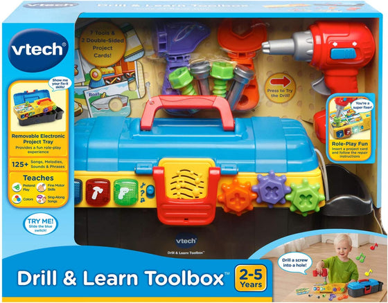 Drill And Learn Toolbox Toy Set - My Little Thieves