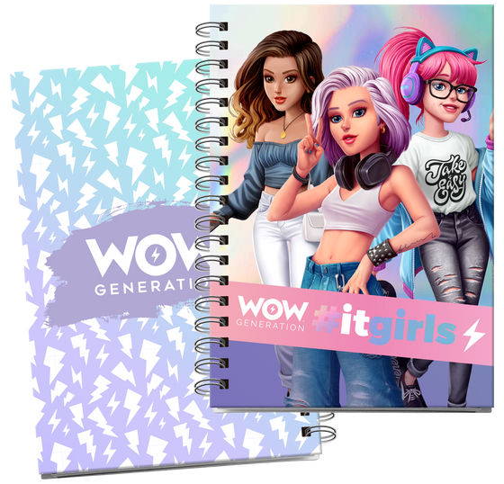 A5 Notebook Hard Cover 80 Sheets 100 Gsm Wow Generation