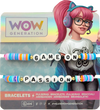 Bracelets With Message Box Pack Wow Generation