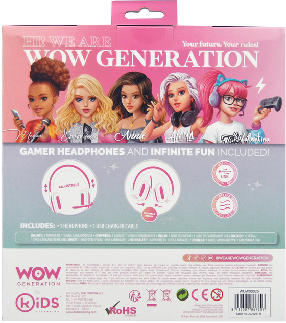 Bluetooth Headphones Wow Generation