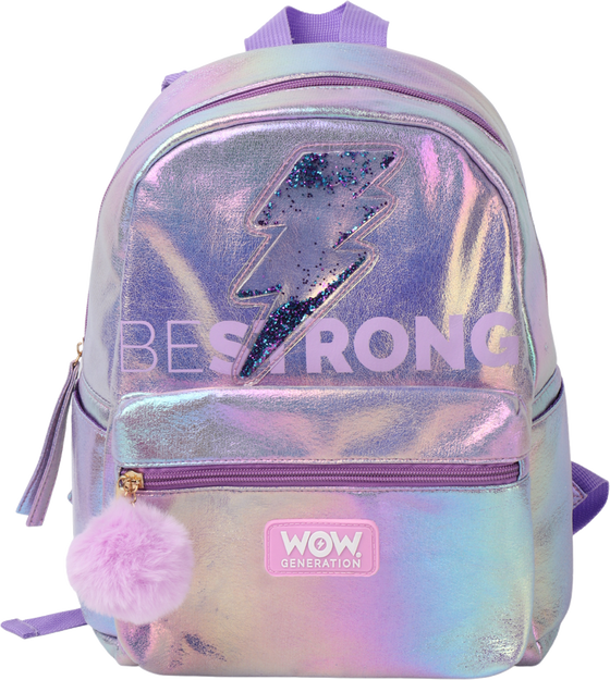 Stroll Backpack 32 Cms Iridescent Lila Wow Generation