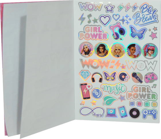 Holographic Sticker Book