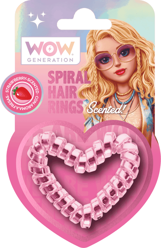 Shaped & Scented Hair Elastics In Cdu Wow Generation