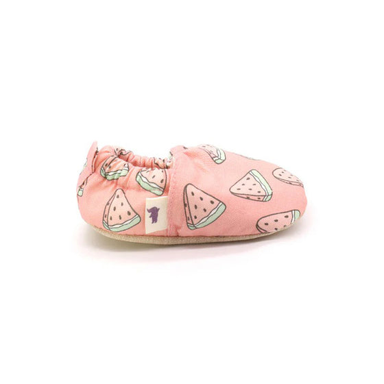 Non-Slip Morgedan’s Moccasins for Toddlers - Watermelon