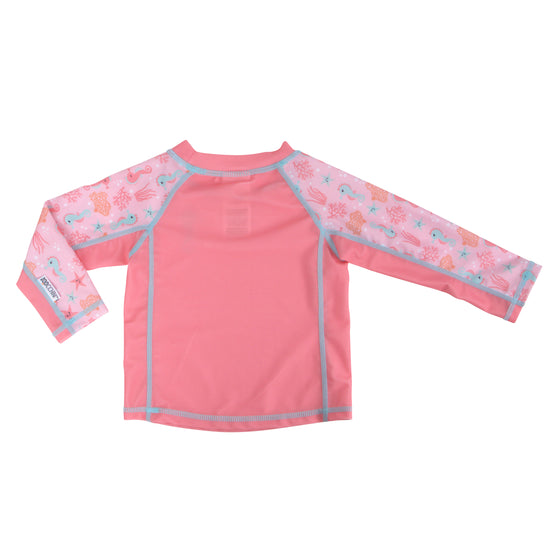 Baby Rashguard Long Sleeved Swim Top - Seahorse - My Little Thieves