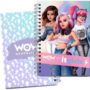 A5 Notebook Hard Cover 80 Sheets 100 Gsm Wow Generation - My Little Thieves