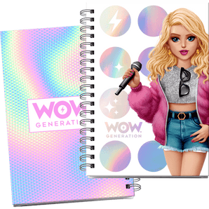 A5 Notebook Hard Cover 80 Sheets 100 Gsm Wow Generation - My Little Thieves