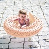 Pastel Pink Leopard Printed Baby Swimseat - 0-1 year