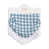 Bandana Bibs - Fish / Navy Gingham - My Little Thieves