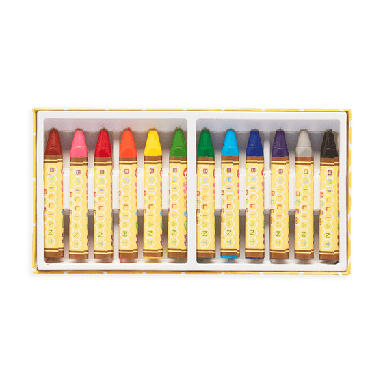 Brilliant Bee Crayons - Set of 12 - My Little Thieves