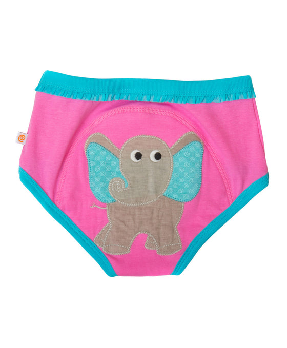 3 Piece Organic Potty Training Pants Set - Girls - Safari Friends