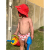 Baby Swim Diaper & Sun Hat Set - Strawberry