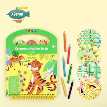 Coloring Activity Book - Jungle - My Little Thieves
