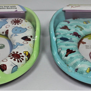 Cushion Potty Seat With Handle Green - My Little Thieves