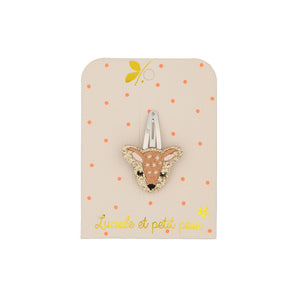Elegant Gold Deer Hair Clip