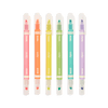 Dual Liner Double Ended Neon Highlighters - Set of 6 - My Little Thieves