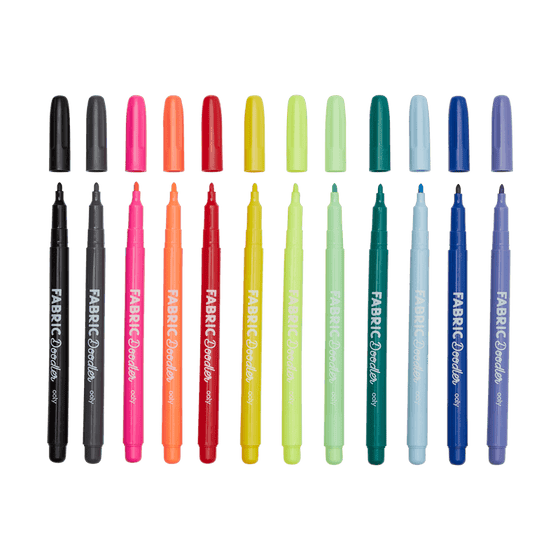 Fabric Doodlers Markers - Set of 12 - My Little Thieves