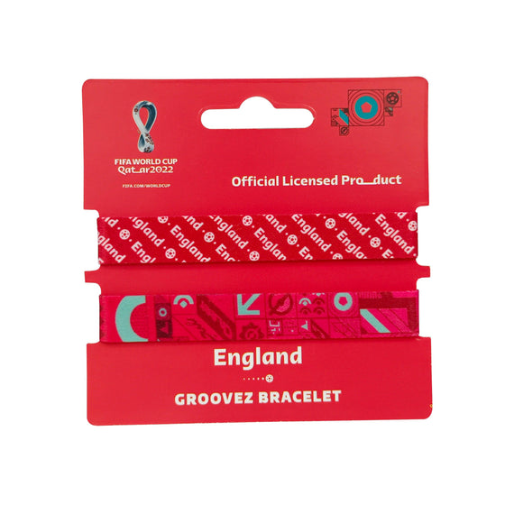 FIFA Fabric Fashionable Qatar 2022 World Cup Country Nylon bracelet - ENGLAND - My Little Thieves