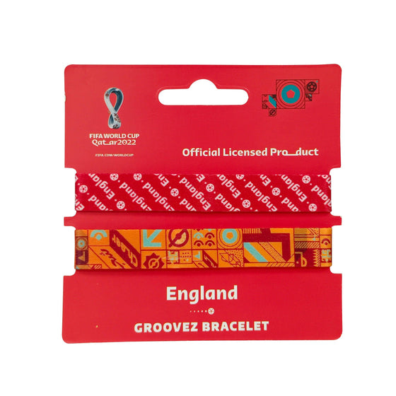 FIFA Fabric Fashionable Qatar 2022 World Cup Country Nylon bracelet - ENGLAND - My Little Thieves