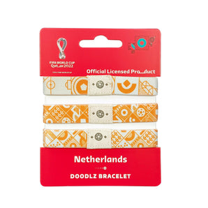 FIFA Fabric Fashionable Qatar 2022 World Cup Country Team Nylon bracelet - NETHERLANDS - My Little Thieves