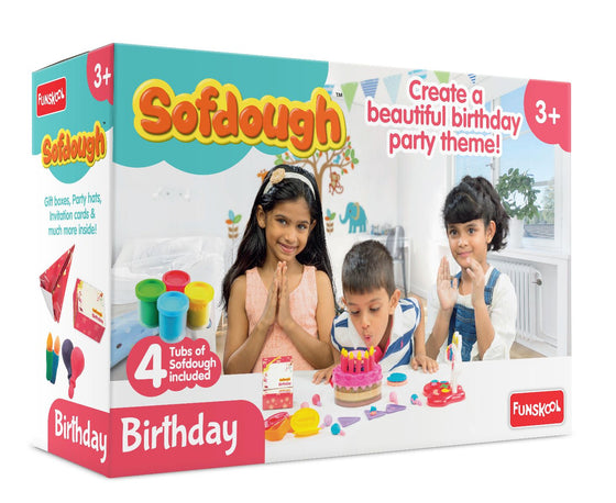 Funskool - Sofdough Birthday Party Kit - My Little Thieves